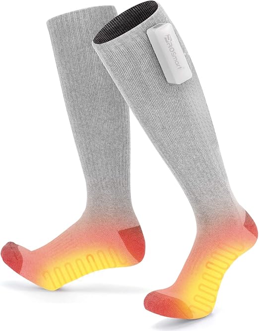 PROSmart Heated Socks Electric Heating Socks with 3 Level Heat Settings