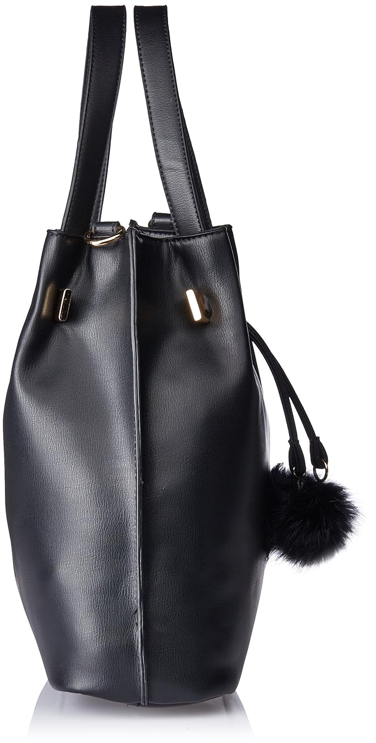 carlton london selena women's tote bag (black)