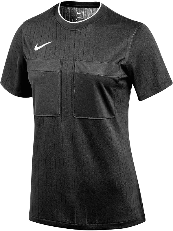 FV3357-010 W NK DF Ref II JSY SS Sweatshirt Mujer Black/White Tamaño L