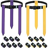 Hilhook Flag Football Belts, 14 Player Flag Football Set with 42 Flags for Kids Youth and Adults Training Equipment