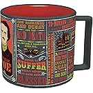 Edgar Allan Poe Coffee Mug - Poe's Most Famous Quotes and Writings - Comes in a Fun Gift Box - by The Unemployed Philosophers Guild