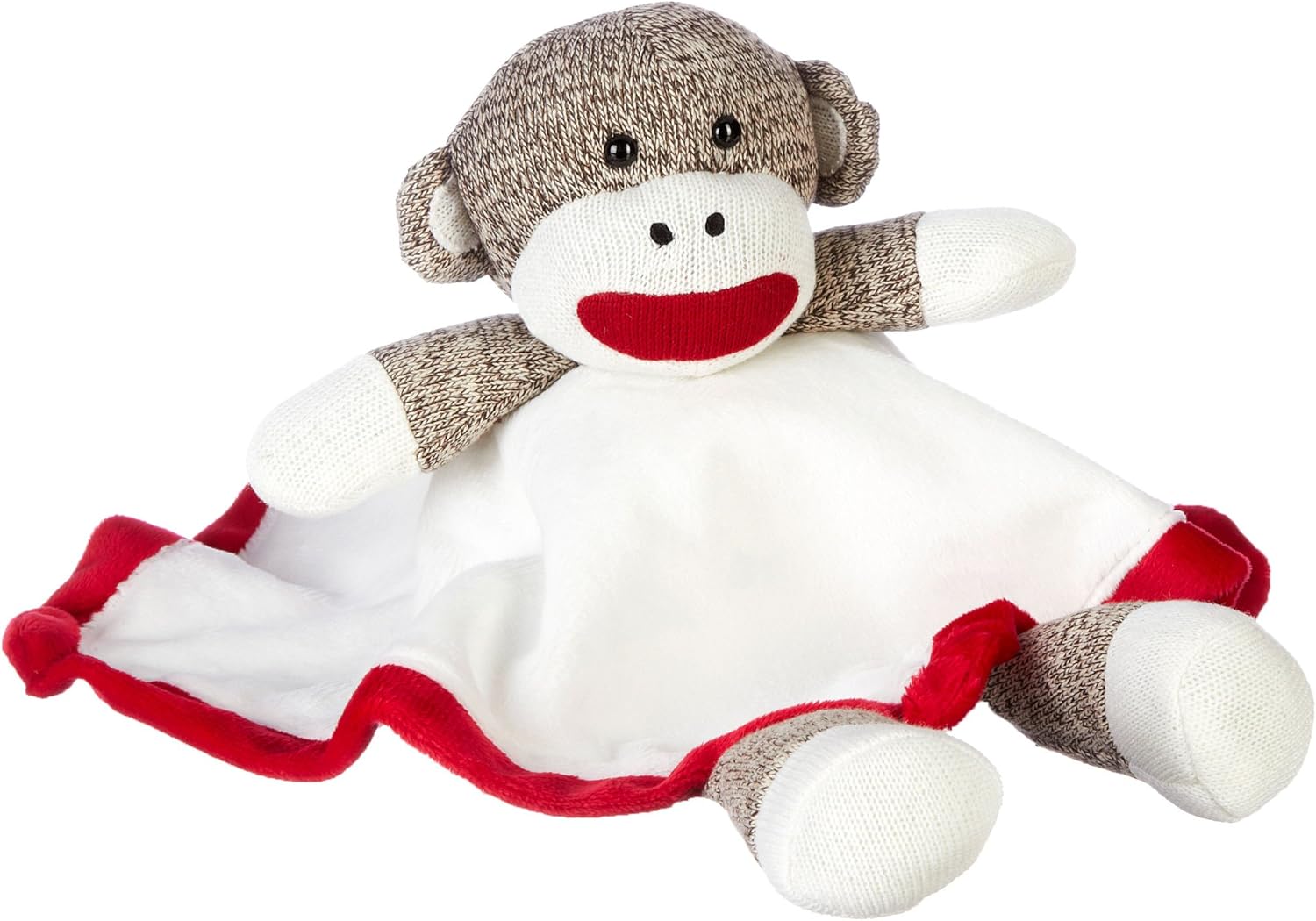 Sock Monkey Plush Lovey Baby Blanket Amazonca Baby