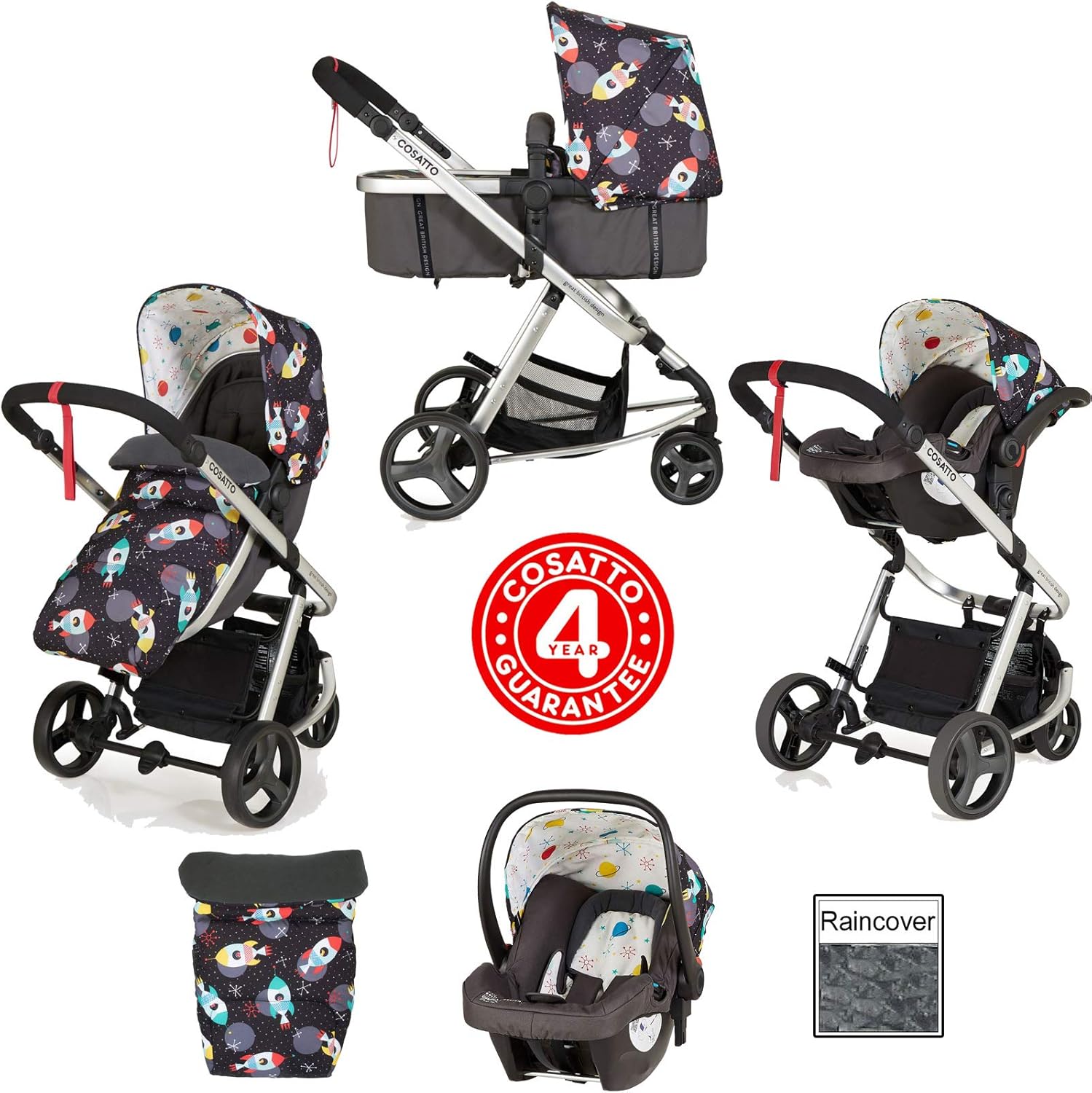 cosatto supa go space racer