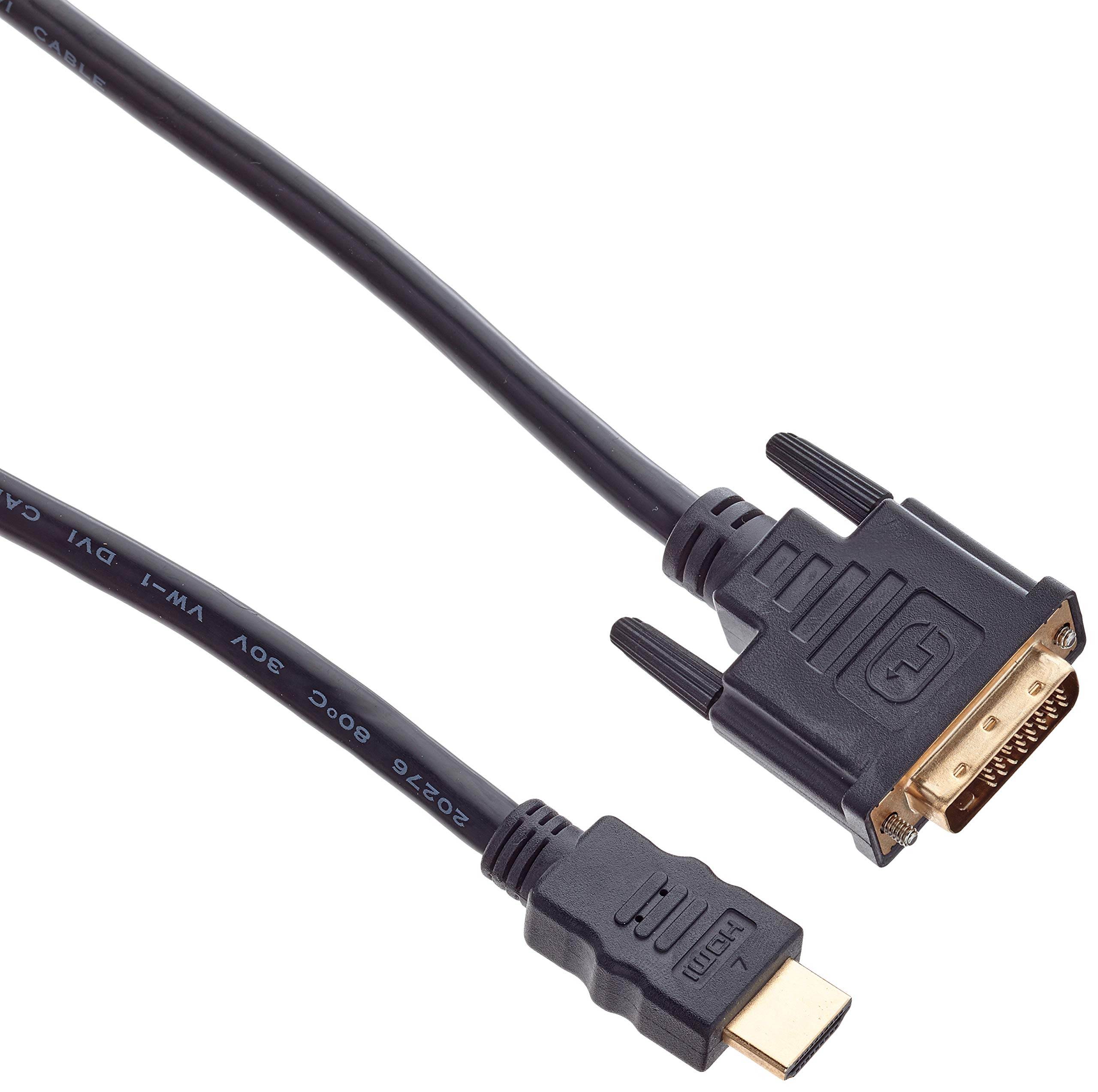 Pro Signal HDMI Male to DVI-D Male Lead, 10m Black - PSG02577