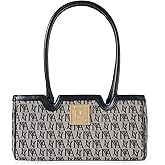 BROADWAY N°1 Canvas Shoulder Clutch Satchel Designer Bag for Ladies Medium Evening Casual Party Work Women Handbag