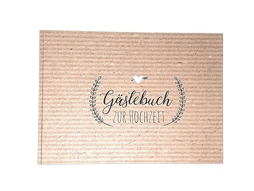 Gästebuch zur Hochzeit mit Fragen