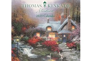 Thomas Kinkade Studios 2023 Deluxe Wall Calendar