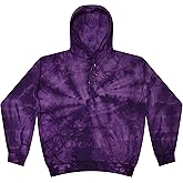 Colortone Tie Dye Pullover Hoodies for Women and Men - Classic Fit Sweatshirts
