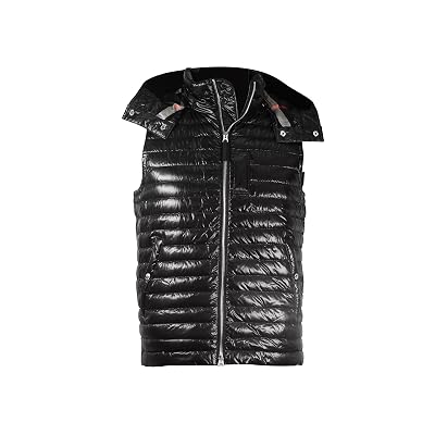 BURBERRY Mens Aldridge Black Quilted Puffer Vest