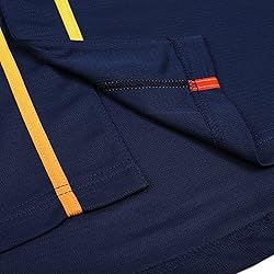DEHANER Navy Plain Baseball Jerseys for Men Women