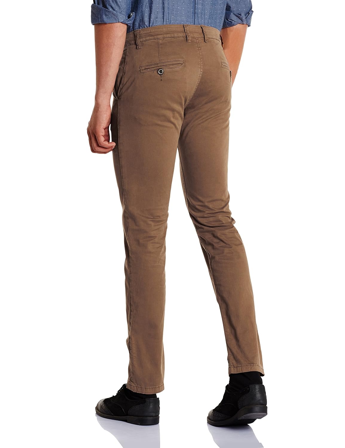 peter england men's casual trousers