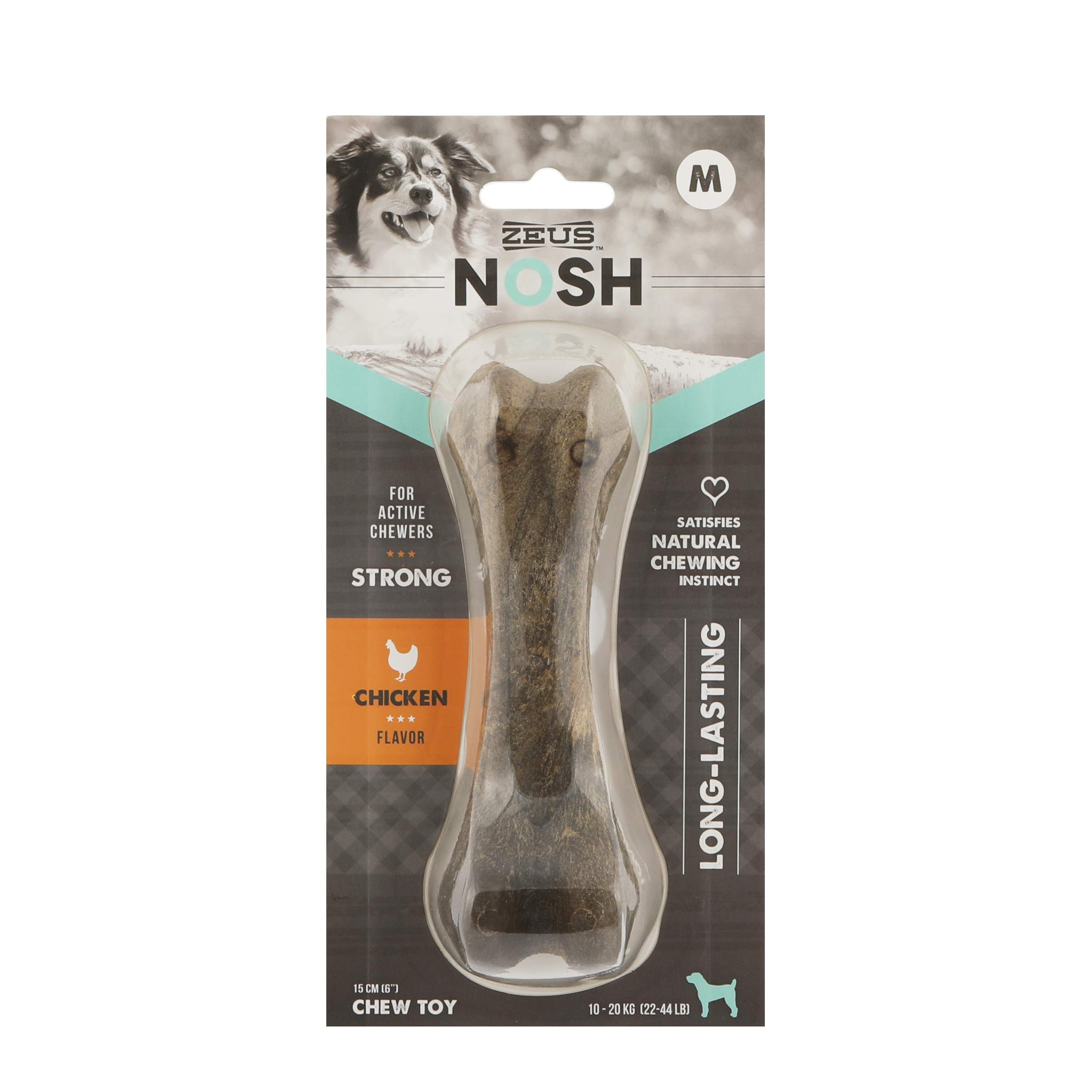Zeus Nosh Strong Chew Bone Chicken Med