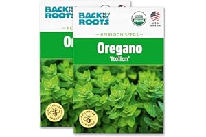 Back to The Roots 100% Organic Heirloom Seeds - Oregano Value Pack (140mg Total)