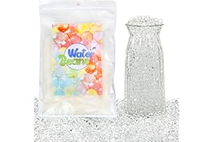 Veramz 80,000Pcs Clear Water Gel Jelly Beads, Water Beads for Vases, Vase Filler Beads Gel Jelly Balls, Vase Fillers for Floating Pearls, Wedding Centerpiece, Floating Candles, Christmas Decoration