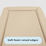 My Babiie Changing Mat Padded Waterproof Raised Edges Oatmeal Herringbone view 6