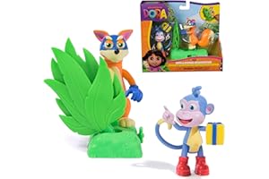 Dora, Swipe & Surprise Adventure Pack, with Boots & Swiper Toy Figures and 2 Accessories, Kids Toys for Girls & Boys Ages 3 and Up