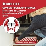 Firechief 2 Storey Fire Escape Ladder 14.1ft 4.30m 300mm Rungs UK view 7