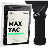 ADV MaxTac Pickleball Paddle Grip Tape - Tacky Moisture-Wicking Overgrip | Ultra tacky surface, wicks moisture, razor thin so grip size barely changes, easy install