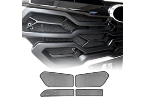 KUNGKIC For 2023 2024 Subaru Crosstrek Base/Premium/Sport/Limited/Wilderness Front Grille Grill Vent Guard Protective Cover Mesh Set Stainless Steel Extend Decoration Accessories 4 Pcs