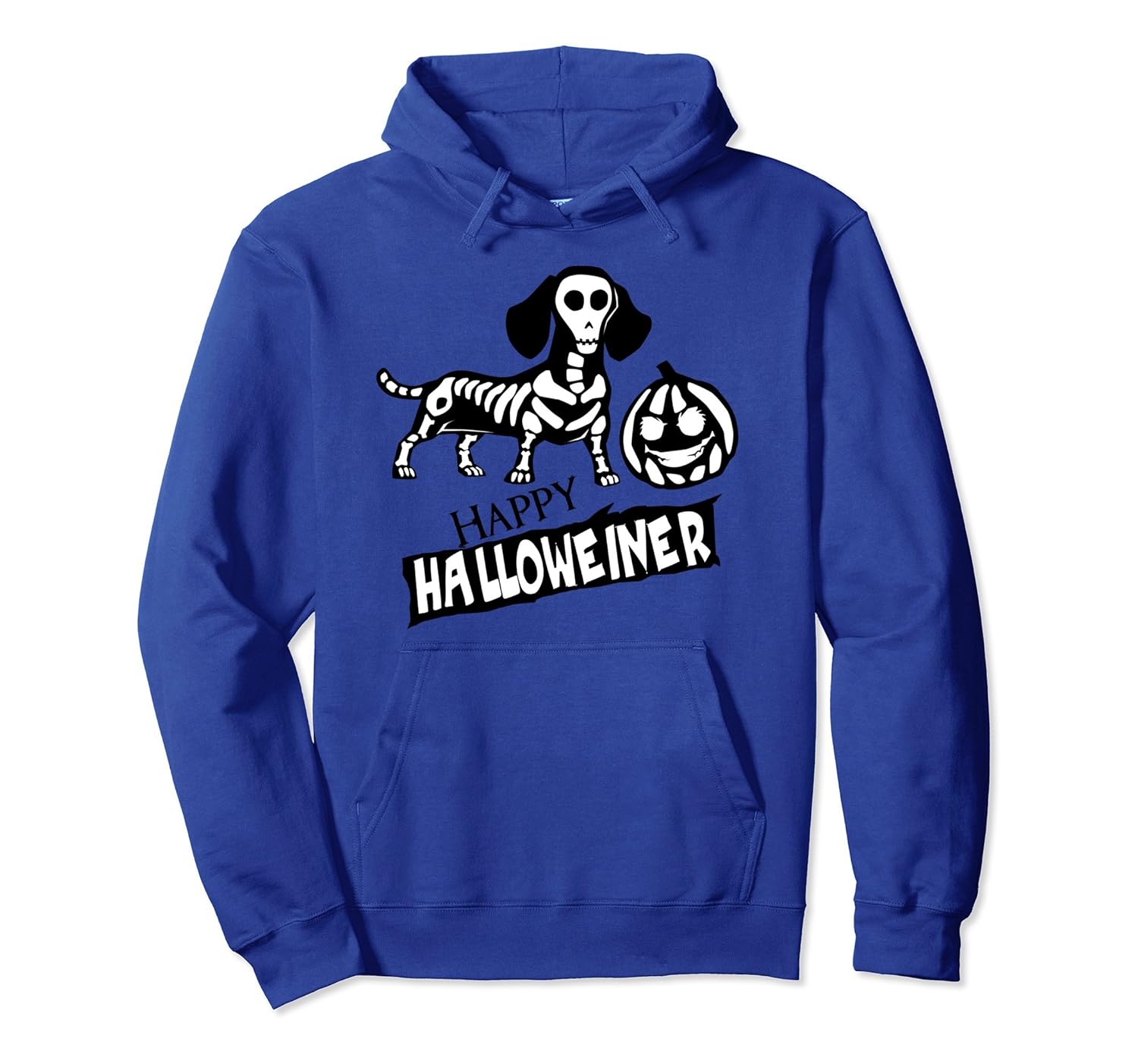 Dachshund Halloween Hoodie, Happy Halloweiner-ANZ