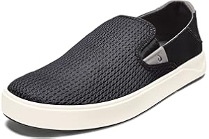 OLUKAI Lae'ahi Men's Slip On Shoes, Versatile & Casual Everyday Sneaker, Lightweight & Breathable Mesh, All-Day Wear & Comfort