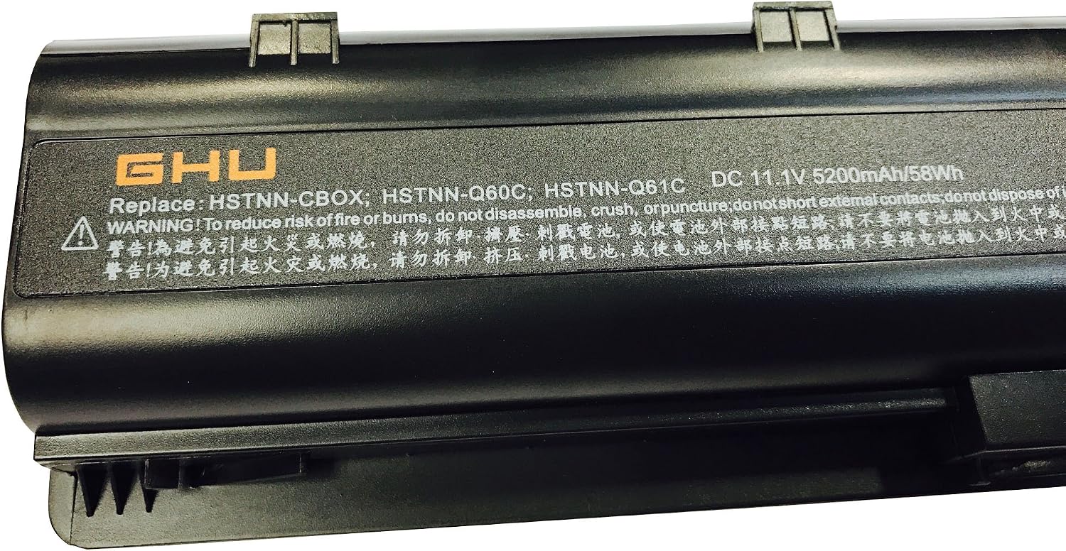 GHU New Battery MU06 MU09 593553-001 593554-001 58 Wh Compatible with HP G62 G42 586028-341 588178-141 WD548AA WD549AA 593562-001 584037-001 HSTNN-LB0W HSTNN-UB0W HSTNN-LB0W HSTNN-CBOW HSTNN-I84C - Image 4