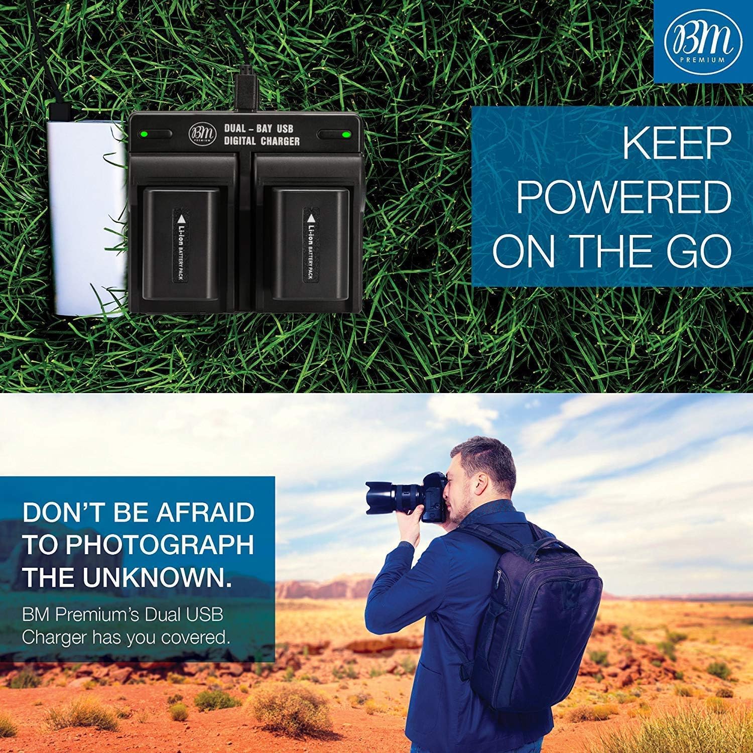 BM 2 NP-FV70 Batteries & Dual Charger for Sony FDR-AX700, PXW-Z90V, HXR-NX80, HDR-CX455 HDR-CX675, CX330, CX900, PJ340, PJ540, PJ670B, PJ810, FDR-AX33, FDR-AX53, FDR-AX100, NEX-VG10, VG20, VG30 VG900 : Camera & Photo