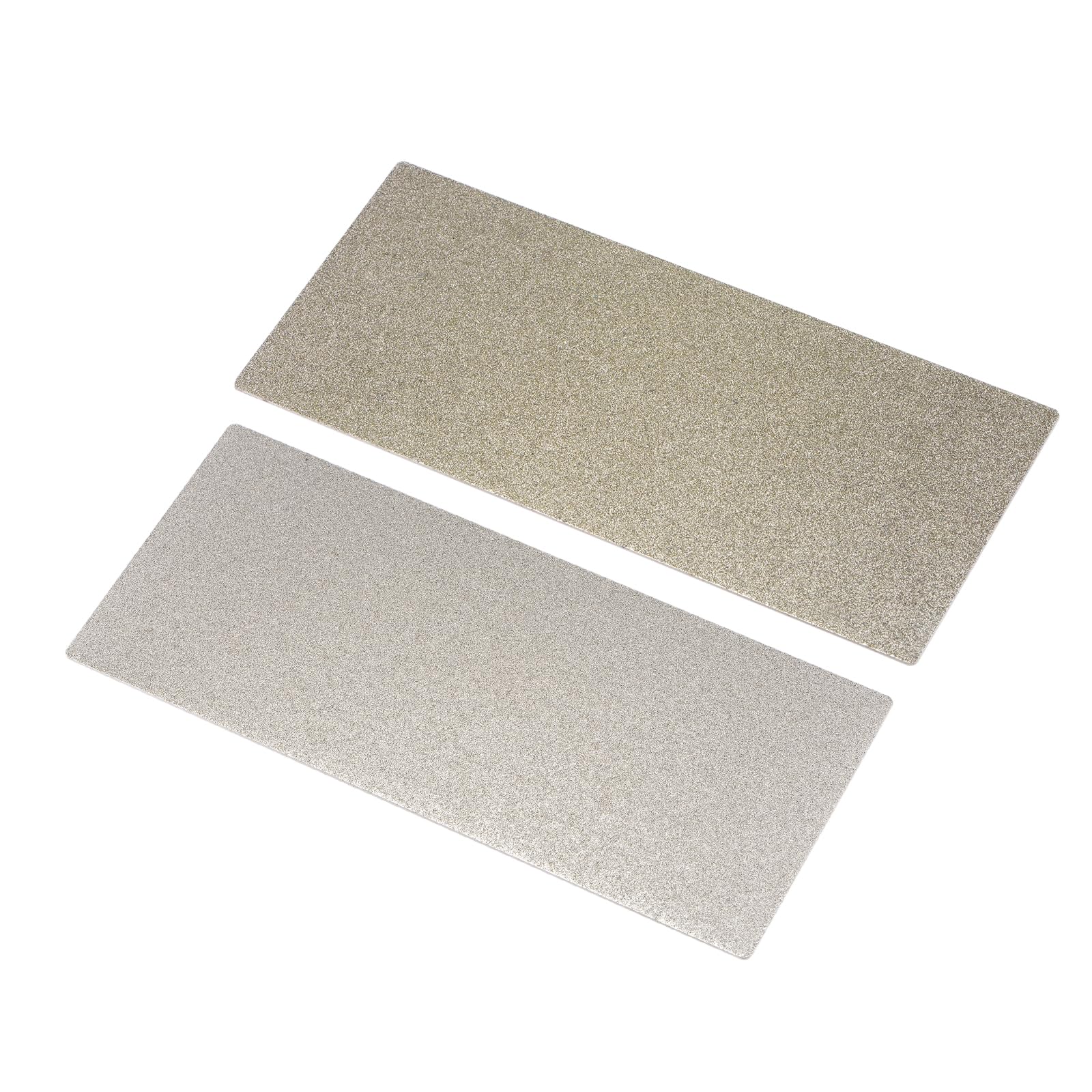 CoCud Diamond Whetstone Sharpening Stone, 80 Grit 120 Grit 6.69" x 2.95" Total Size, Sharpener Abrasive Tool - (Applications: for Metal Grinding), 2-Pieces