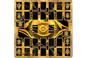 sabermaster Card Rubber Mat - 2 Player, Square playmat for Gamer 60x60cm/23.6x23.6inch