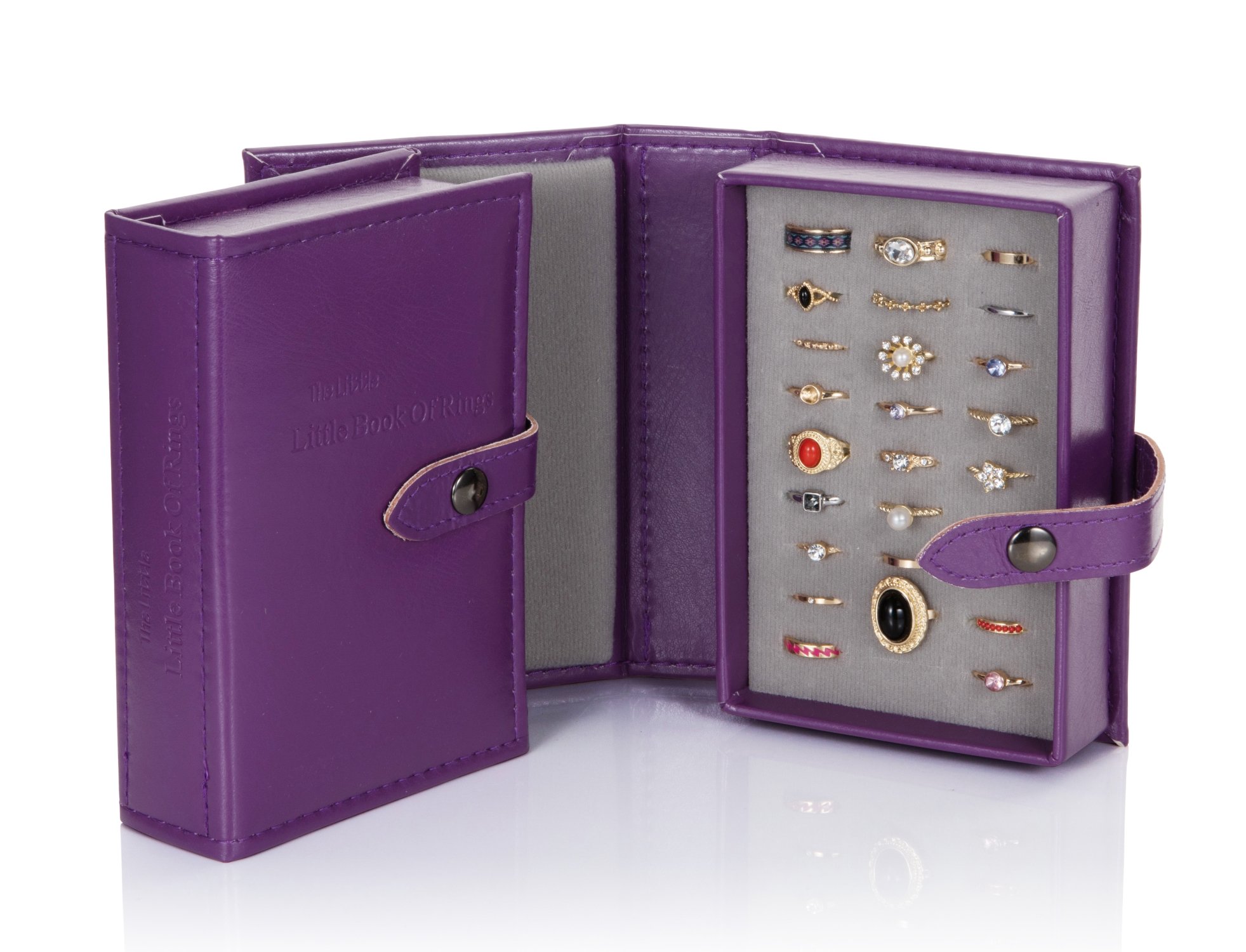 Little Little Book Of Rings Storage - Small Purple