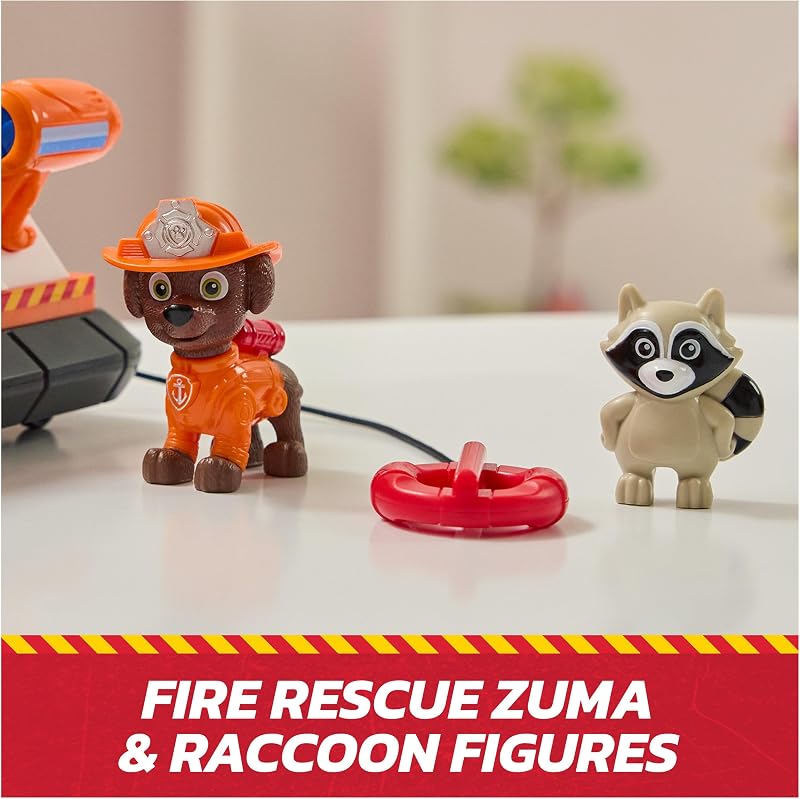 - Pat Patrouille Mission Pompiers - Véhicule Figurine Zuma