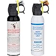 SABRE Frontiersman 7.9 fl oz. Bear Spray, Maximum Strength 2.0% Major Capsaicinoids, Powerful 30 ft. Range Bear Deterrent, Outdoor Camping & Hiking Protection, Quick Draw Holster & Multipack Options