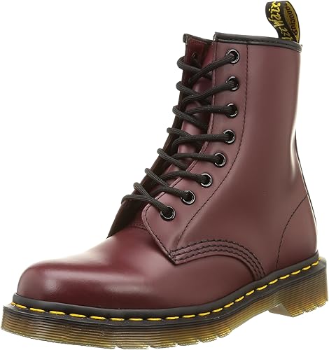 dr martens red boots