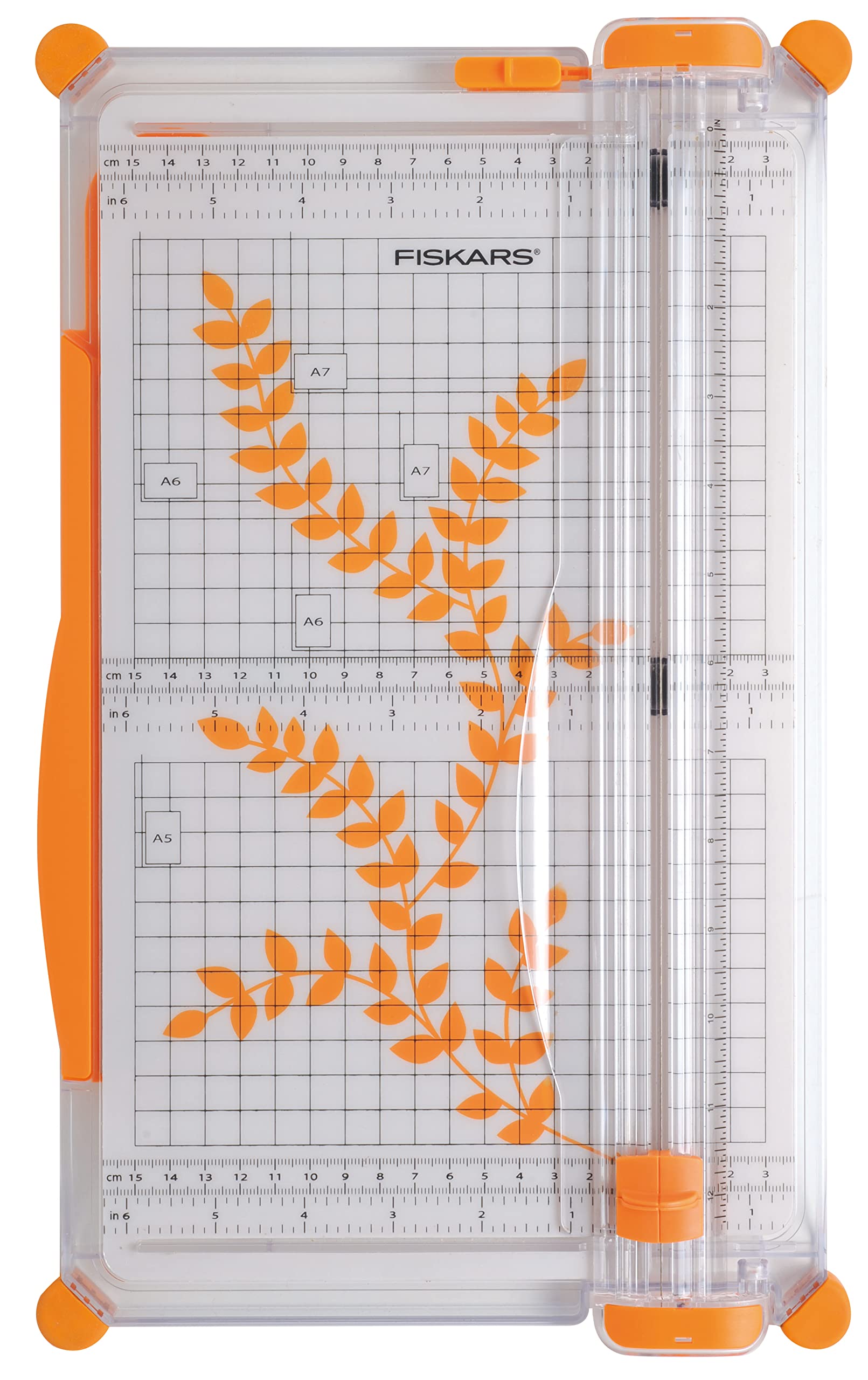 Fiskars Large Personal Surecut Paper Trimmer 30 cm - A4, With Cutting Line Guide, 1003758