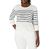 Amazon Essentials Women's Long-Sleeve Lightweight Crewneck Sweater (Available in Plus Size)