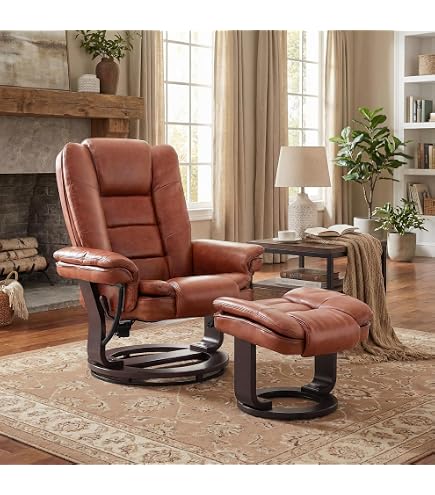 Amazon.com: Fjords Alfa 520 Large Leather Recliner Chair with