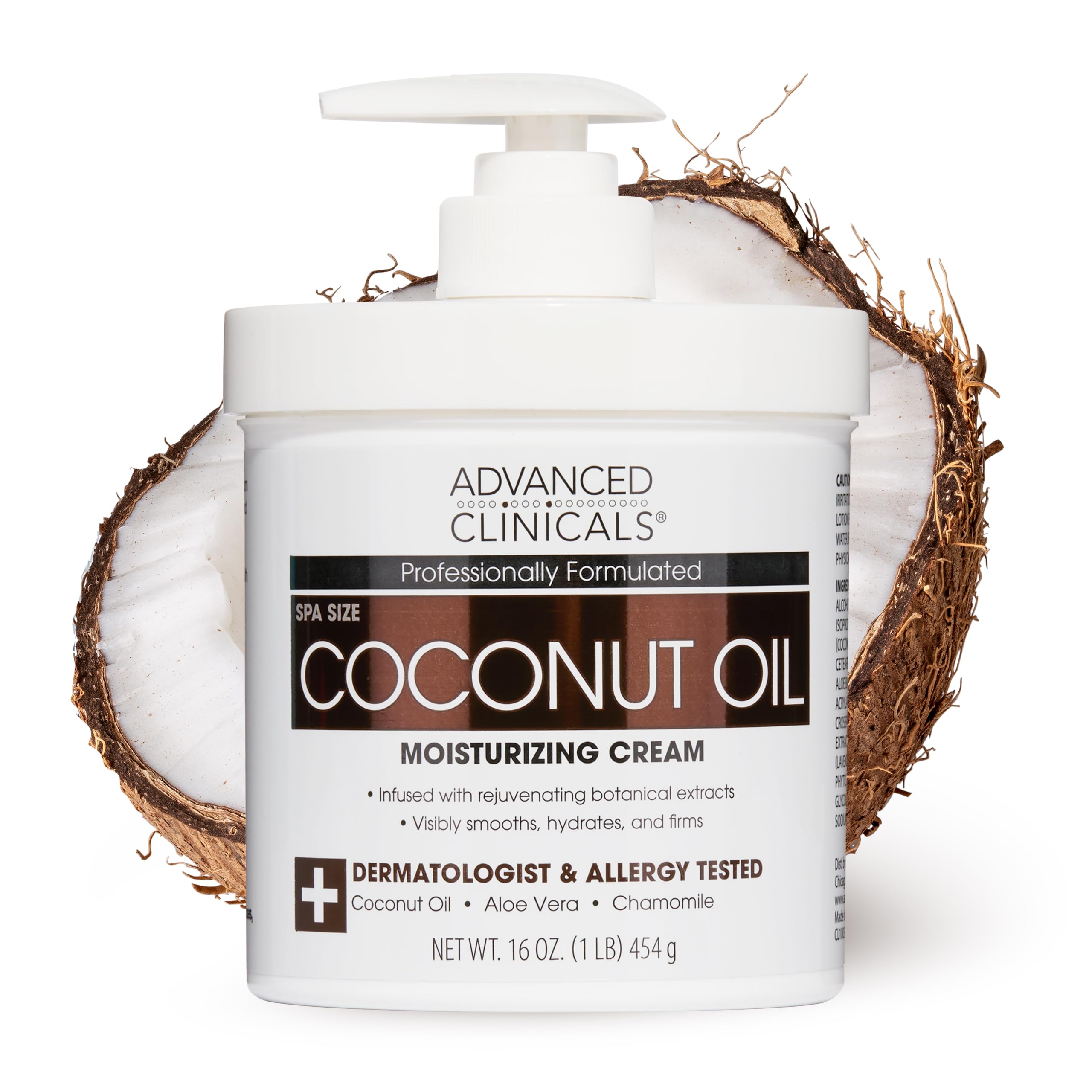 Advanced Clinicals Coconut Cream 470 ml