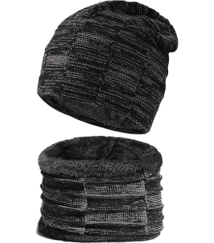 Bonnet Homme Côtelé Multicouleur - Manchette Tricot - Ski Hiver 56-60cm - Neuf étiqueté