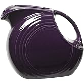 Fiesta 67-1/4-Ounce Large Disk Pitcher, Plum