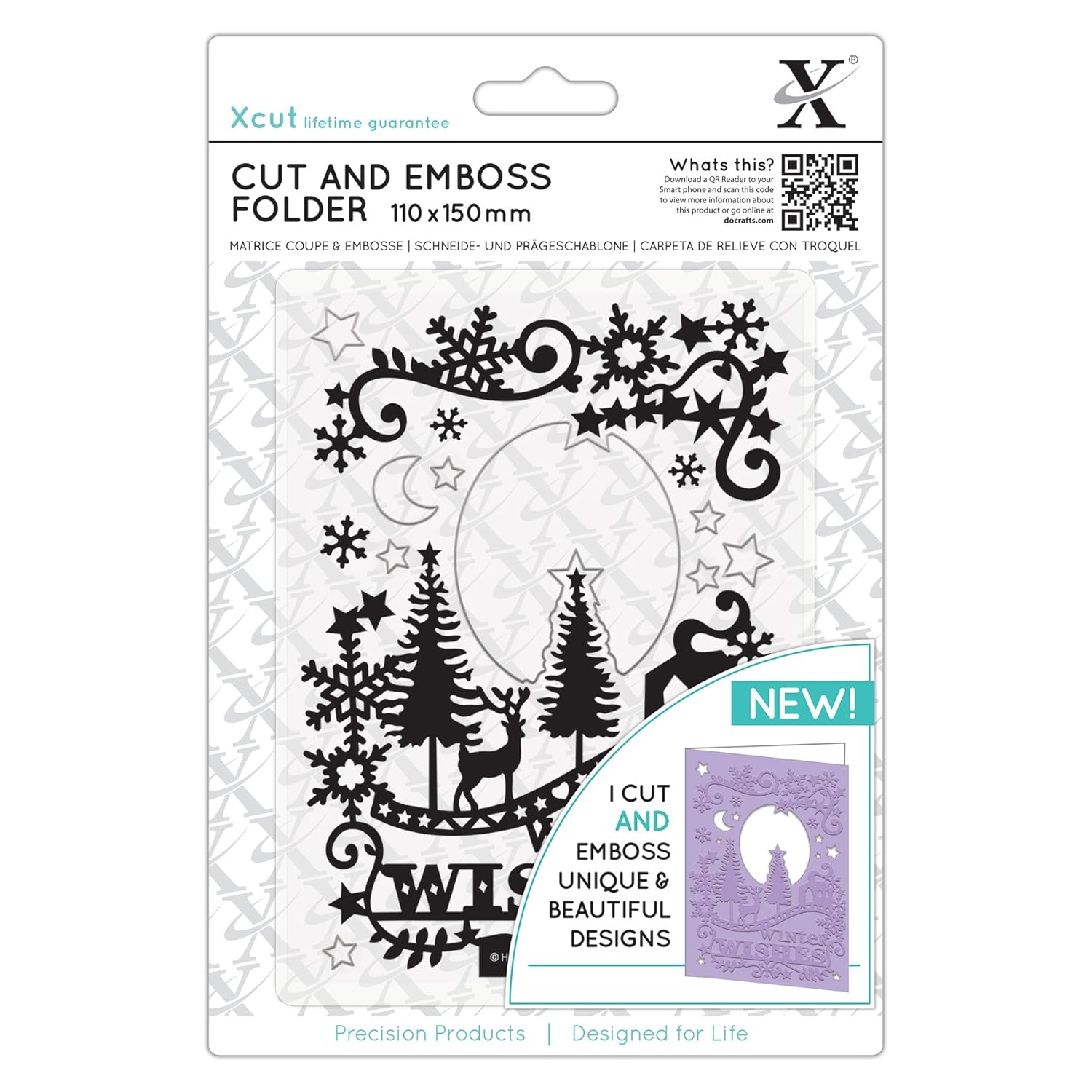 Xcut Die Cut and Embossing Folder, Steel, One Size Amazon.co.uk