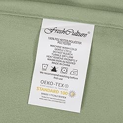 FreshCulture Twin XL Flat Sheet - Hotel Quality