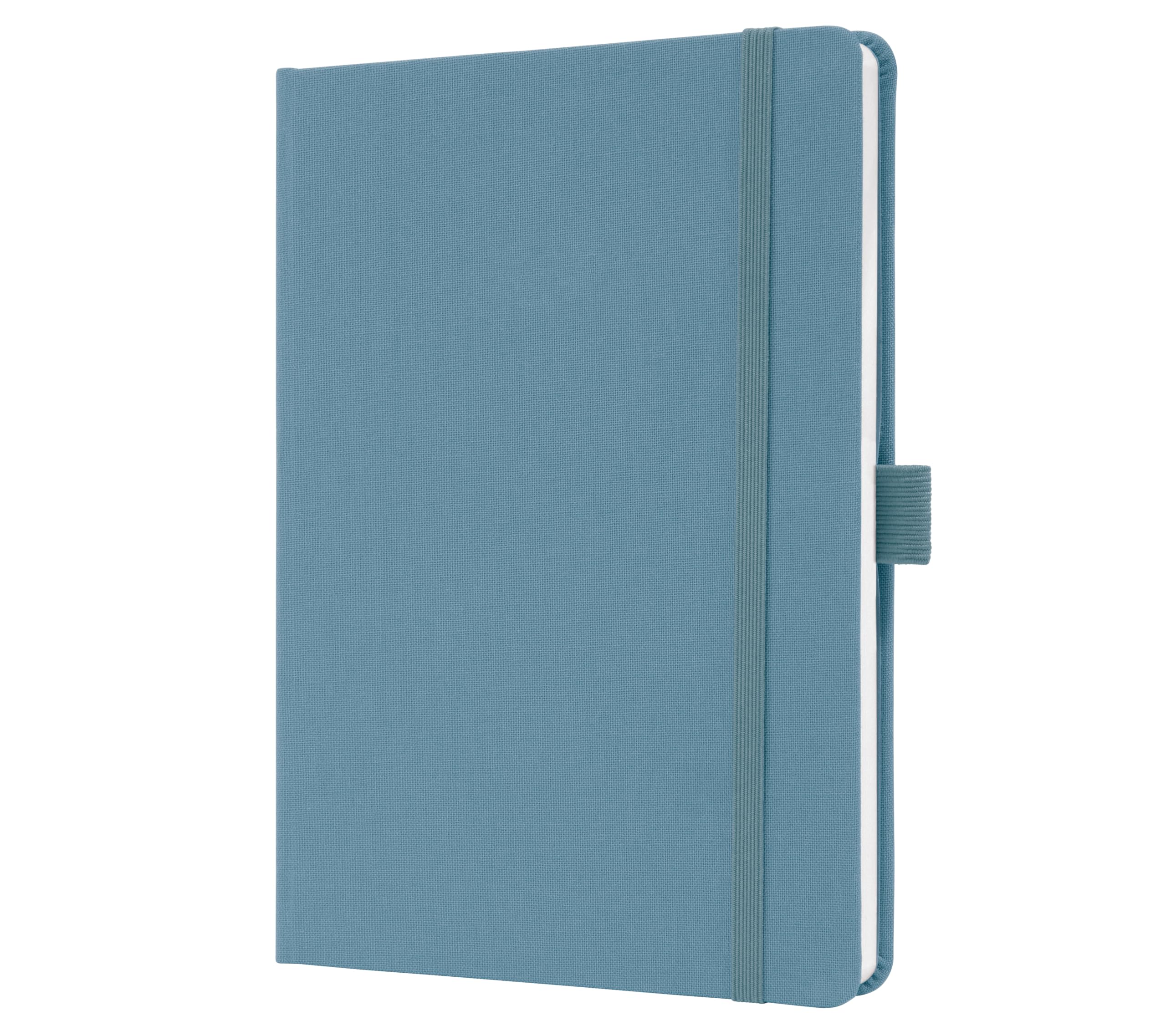 SIGEL JN401 Jolie Notebook, Lined, Approx. A5, Blue, hardcover, 192 Pages