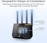 ASUS RT-BE92U Tri-Band WiFi 7 Router 320MHz 4096-QAM AI Mesh VPN Security view 5