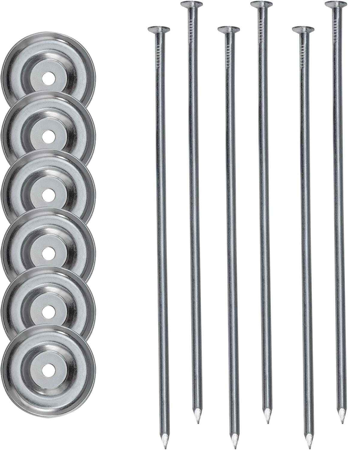 RecPro RV Patio Rug Stakes | RV Outdoor Furniture | 6 Pack: Automotive
