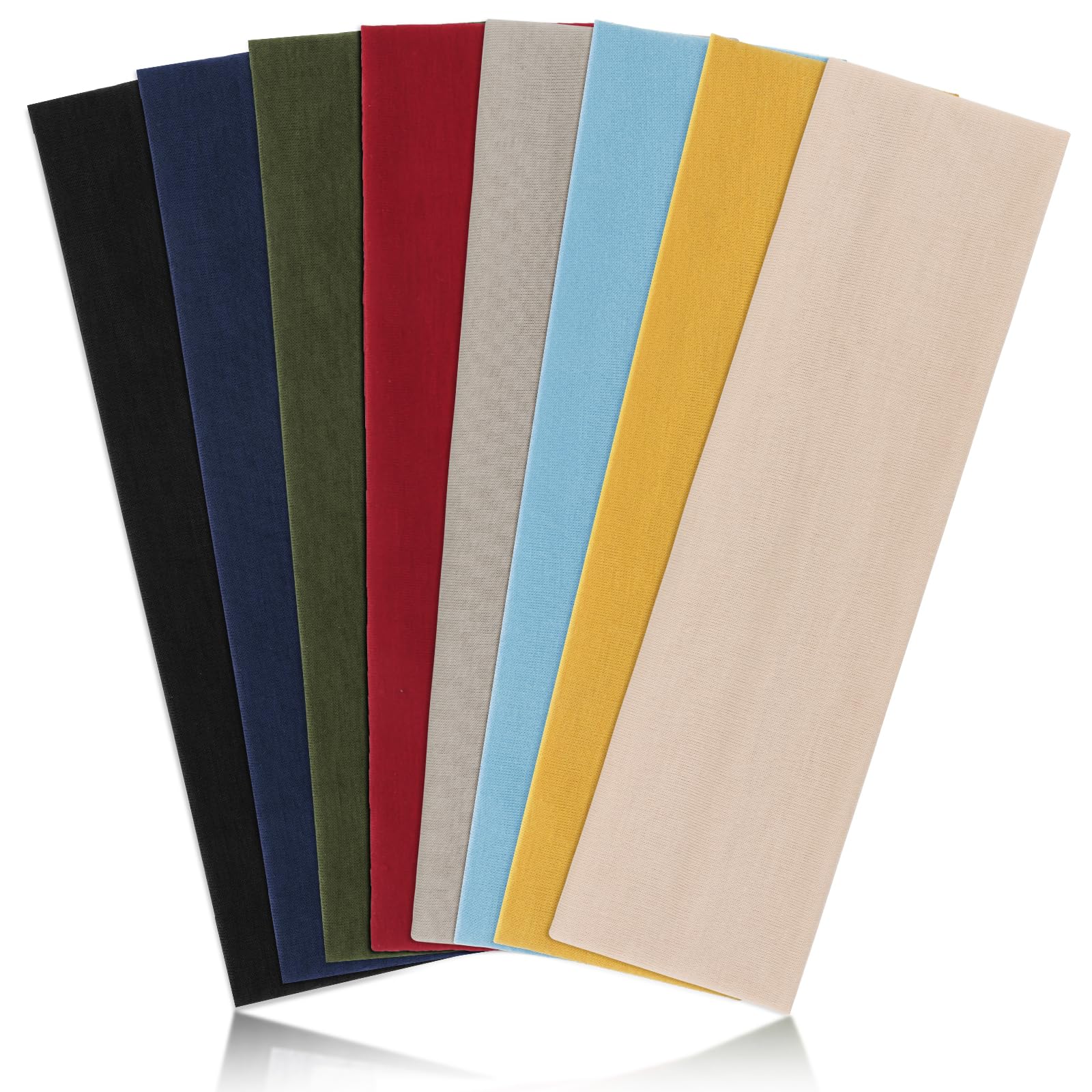 DRESHOW 6cm Wide Headband for Women Men Stretchy Head Band Gym Exercise Yoga Headbands for Women's Hair, Breathable Hair Band for Sweat-Wicking — image 1