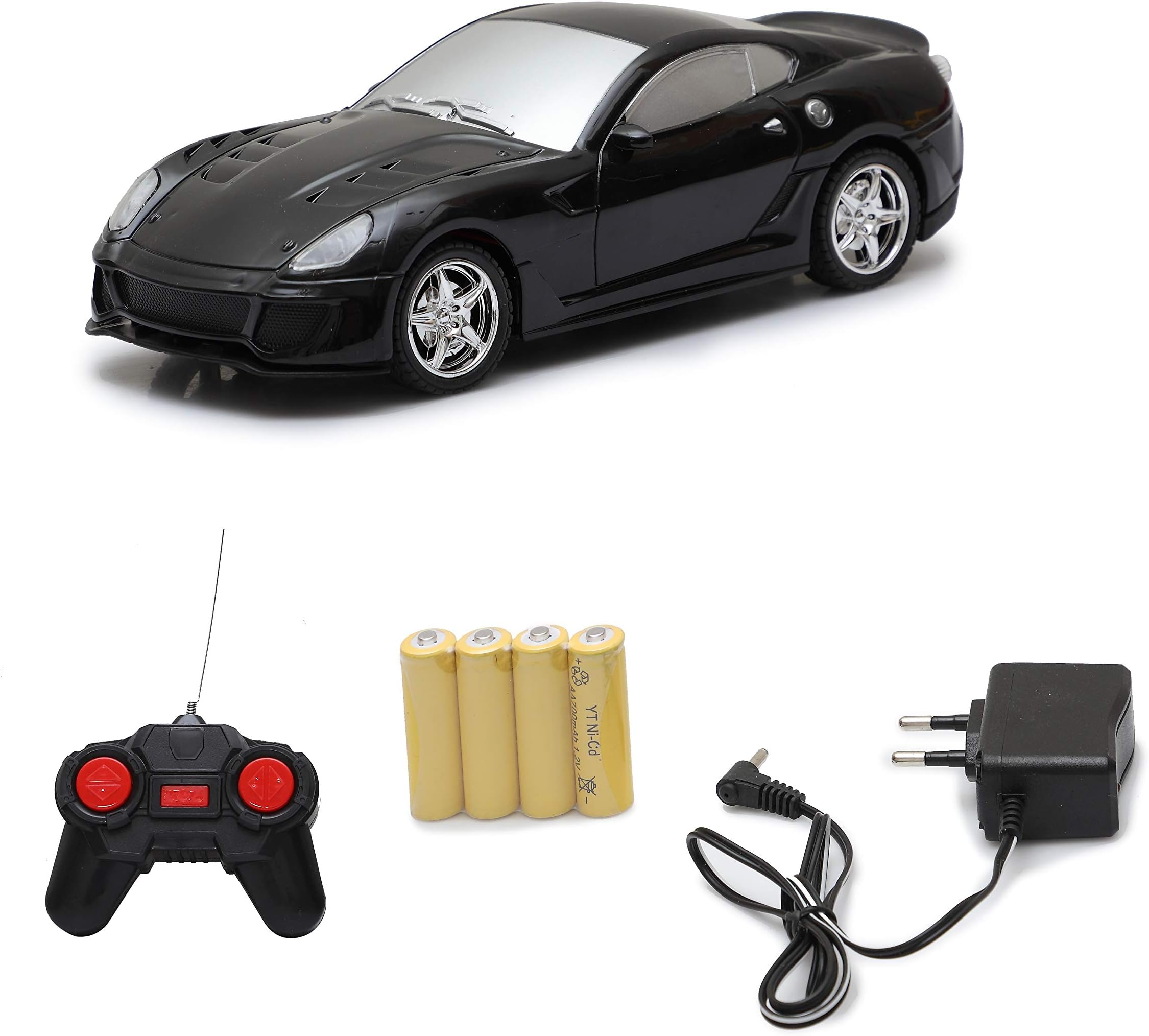 The Flyers Bay Speedster Rechargeable Remote Controlled Car, RC Car (Black)