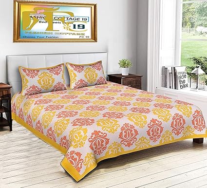 double cot bed sheet size