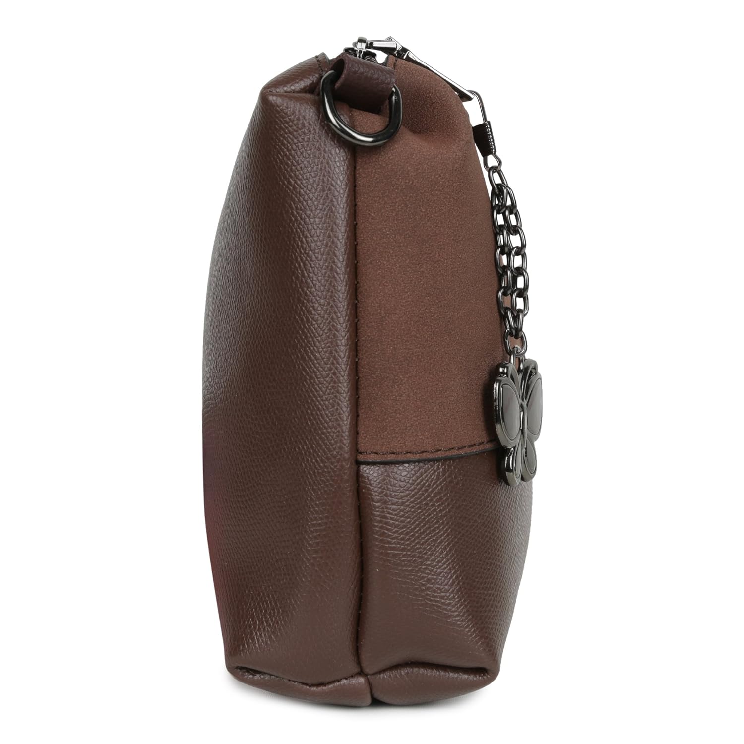 butterflies women sling bag (coffee brown) (bns-b-2472#cfe)