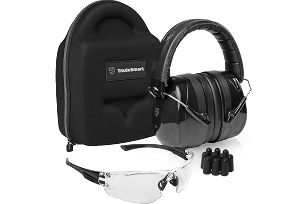 The 9 Best Shooting Ear Protection Options: Fit Beats Rating 7 TradeSmart shooting ear and eye protection kit with earmuffs plugs and safety glasses