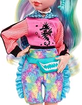 Monster High Lagoona Blue Doll with Accessories and Pet Piranha HHK55 view 5